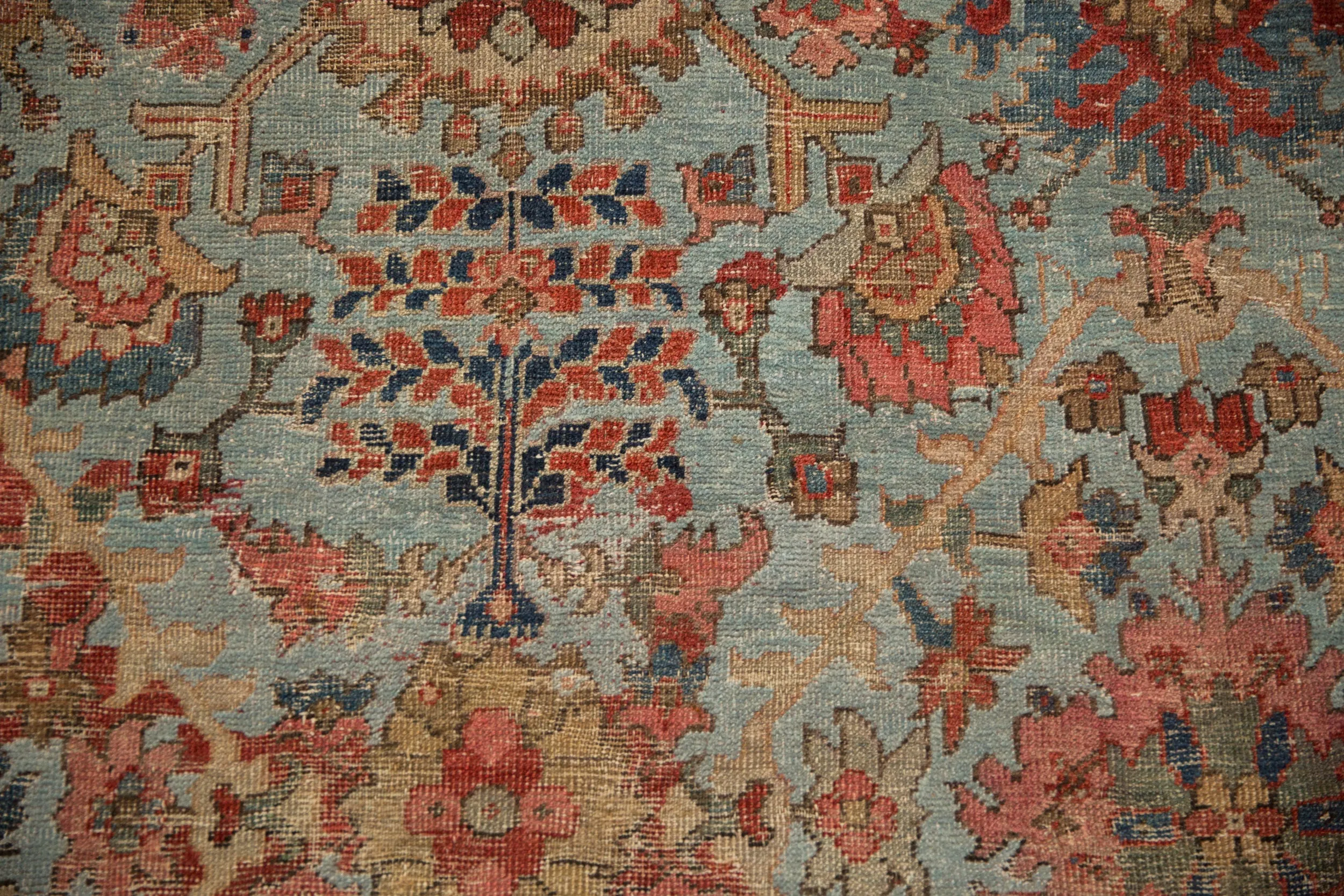 11x13.5 Antique Sultanabad Carpet