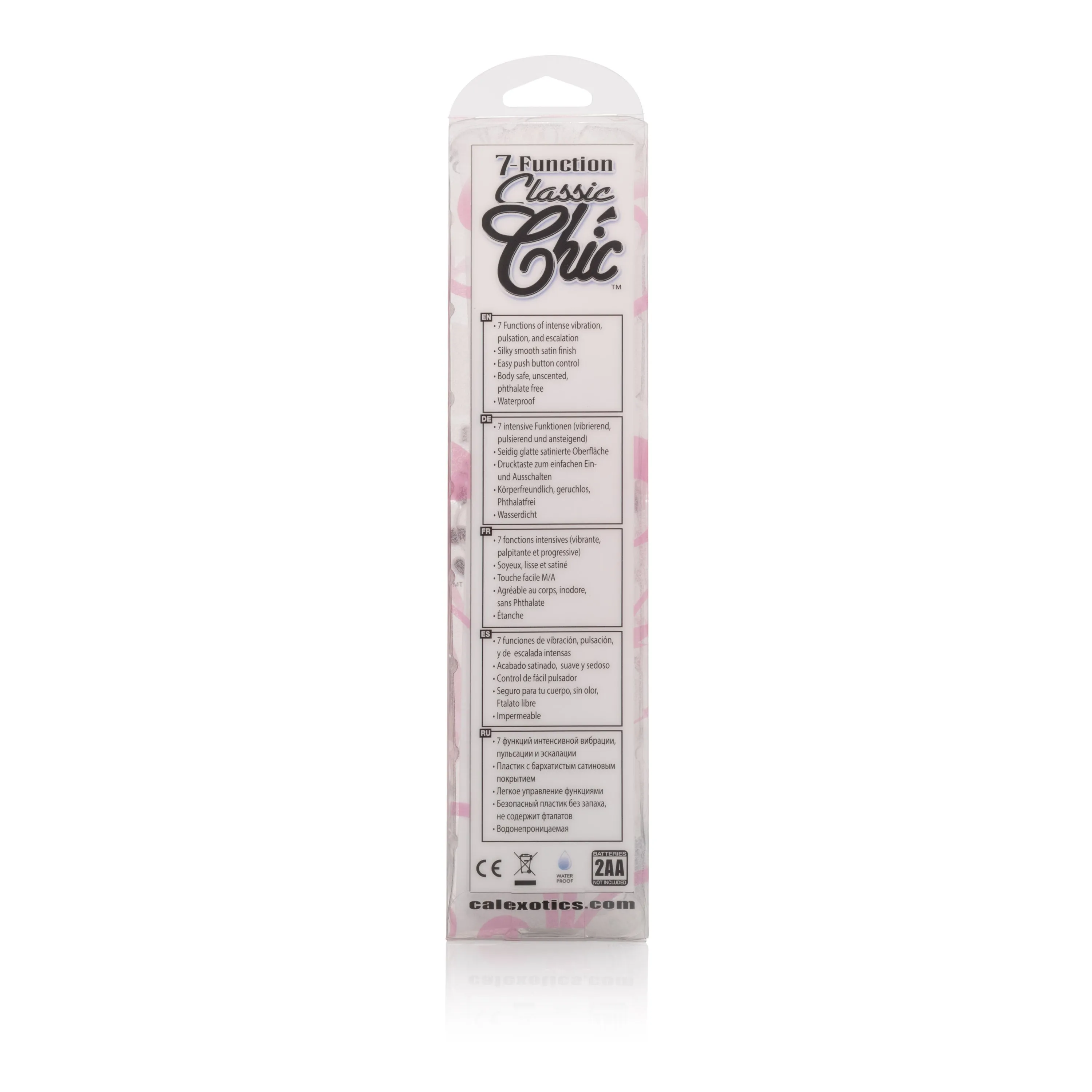 7 Function Classic Chic  6 Inches Vibe - Pink