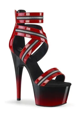 ADORE-766 Exotic Sandal | Red Patent