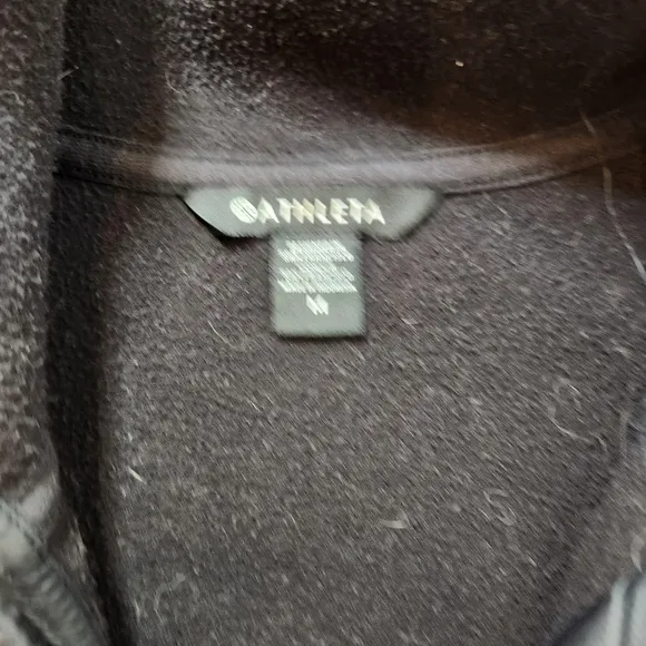 Athleta Women’s Cozy Sherpa Snap Sweatshirt Size Medium