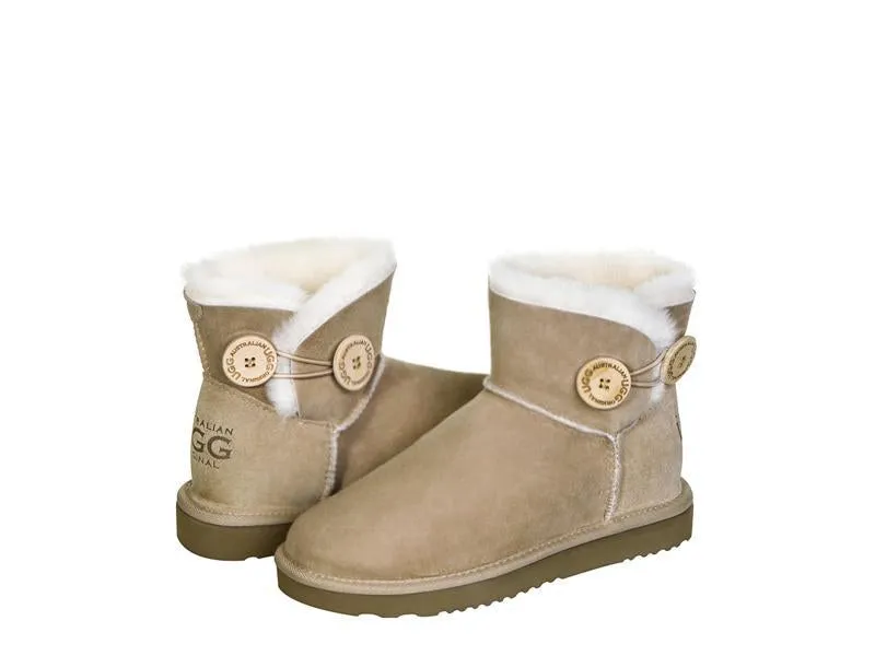 Australian UGG Original Mini Button WATER PROOF UGG Boots  - 8 Colours