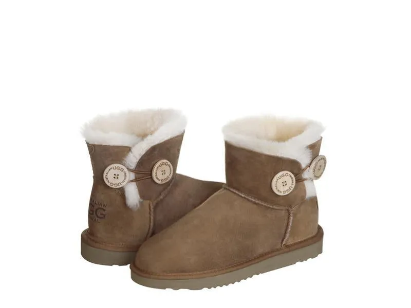 Australian UGG Original Mini Button WATER PROOF UGG Boots  - 8 Colours