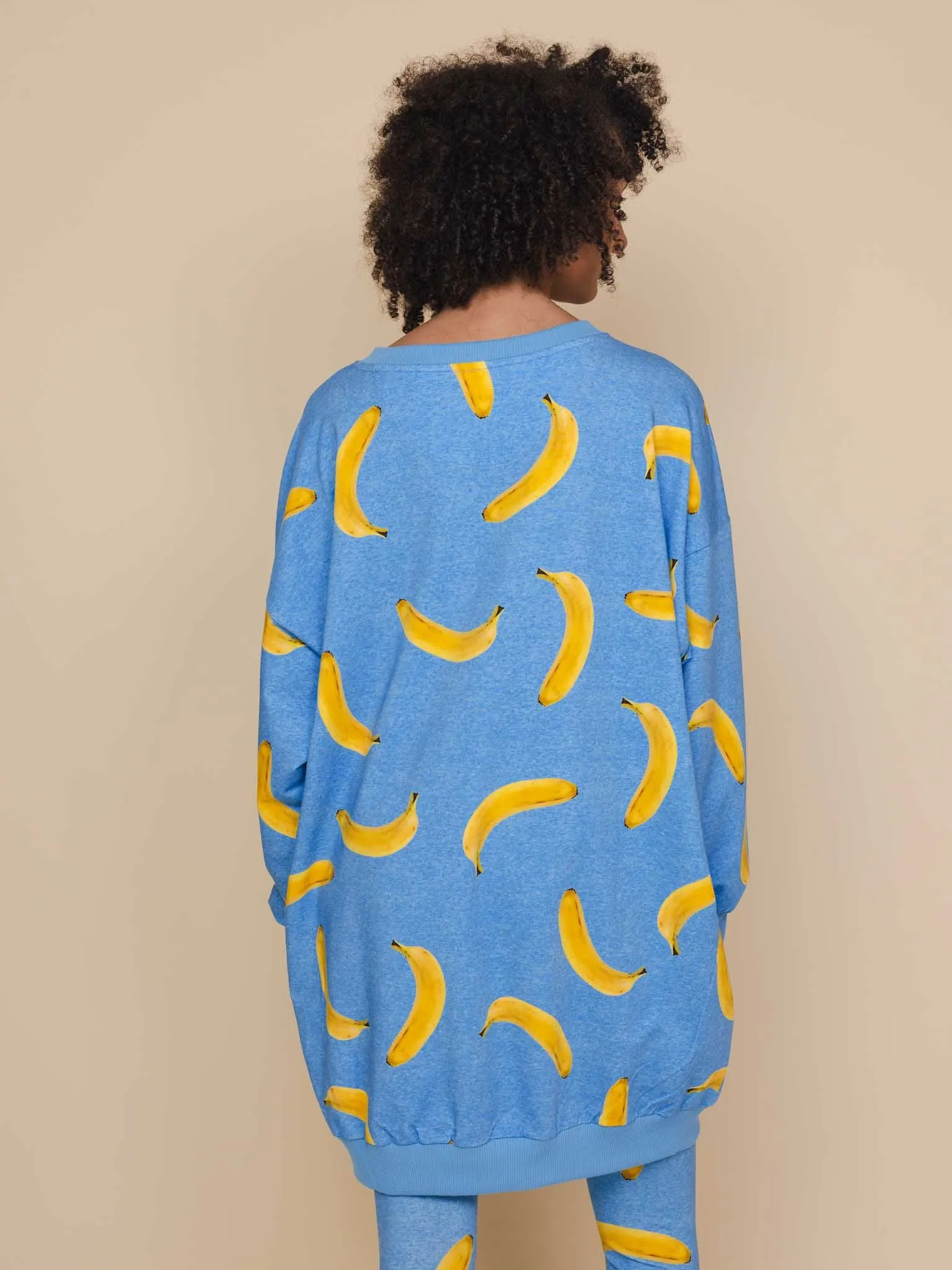 Banana Blue Sweater Dress en Legging set Dames