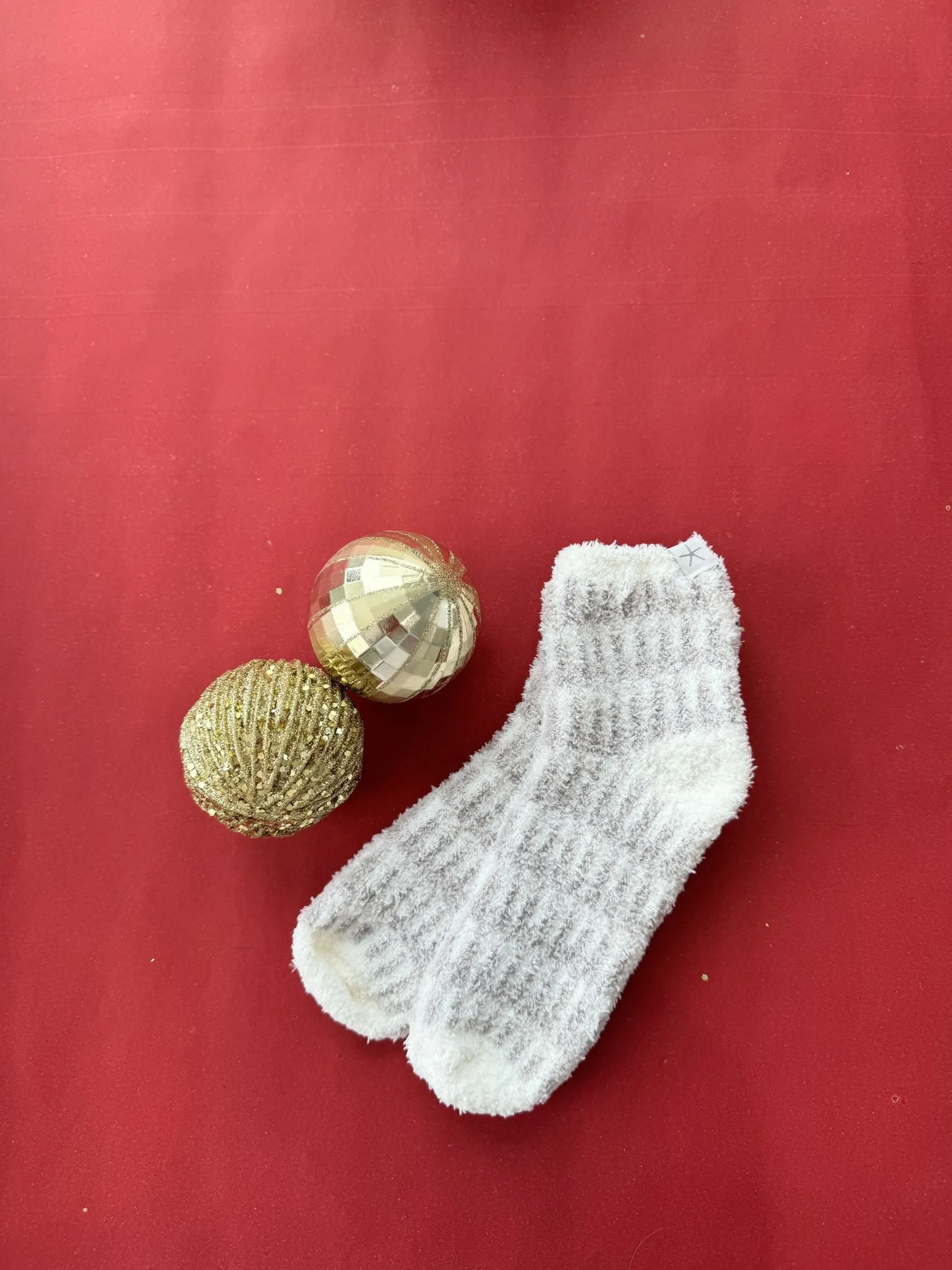 Barefoot Dreams Cozy Chic Geo Stripe Tennis Socks