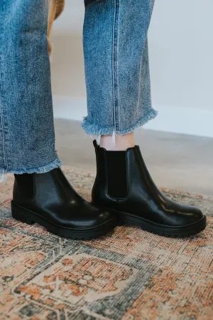 Basic Ankle Boot-Black
