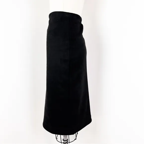 BCBG MAXAZRIA • Lyric Faux Suede Pencil Skirt • L