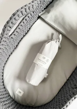 Bettwäsche-Set für Babykorb Soft Grey