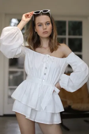 Bianca Romper - Ivory