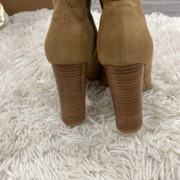 Billini Kimba Latte Suede Boot over the knee