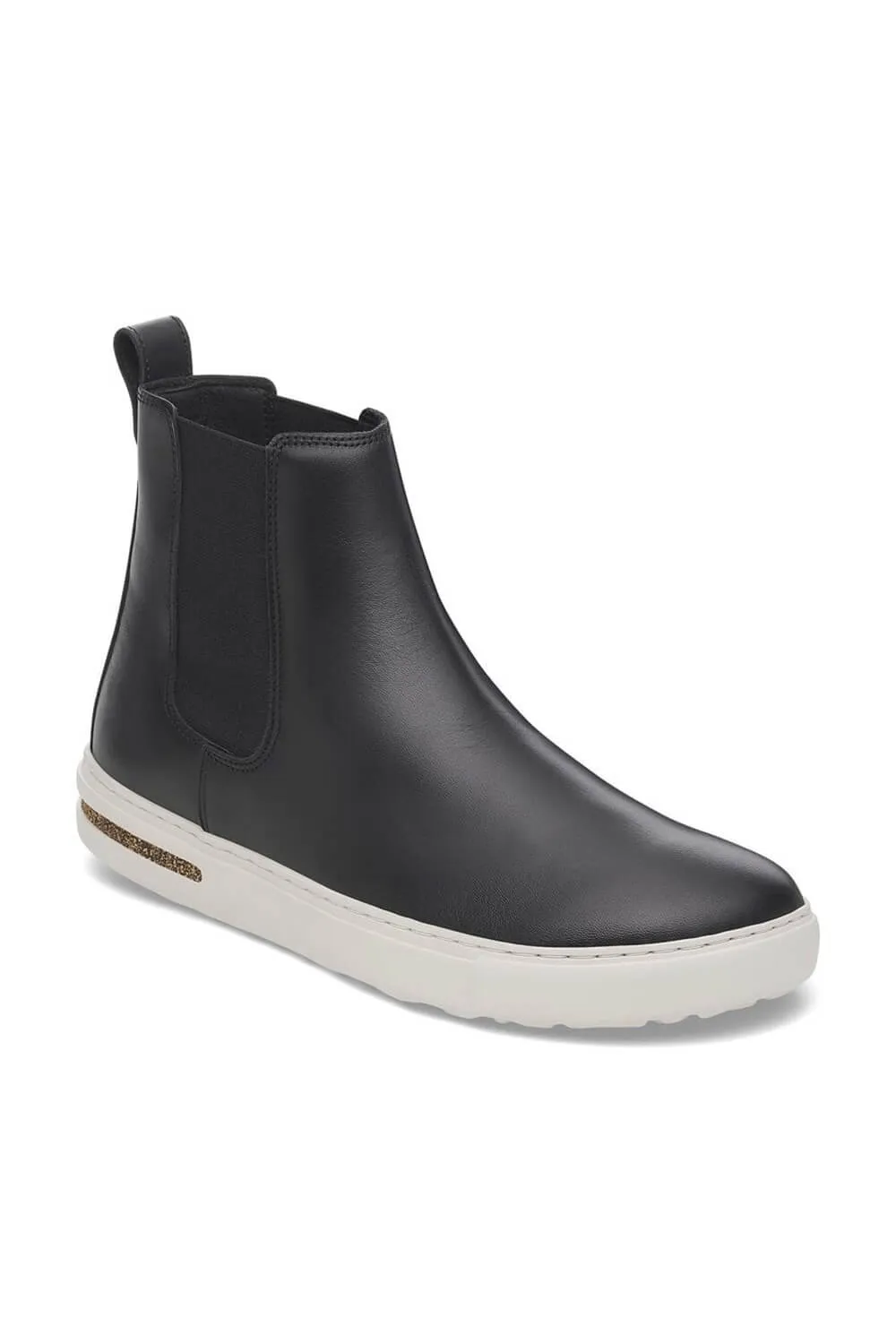 Birkenstock Bend Chelsea Leather Booties for Women in Black | 1028473