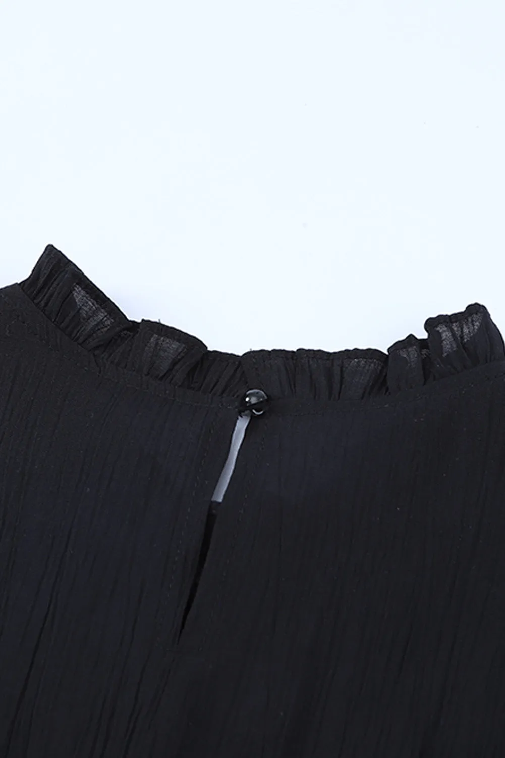 Black Short Sleeve Jogger Jumpsuit with Belt