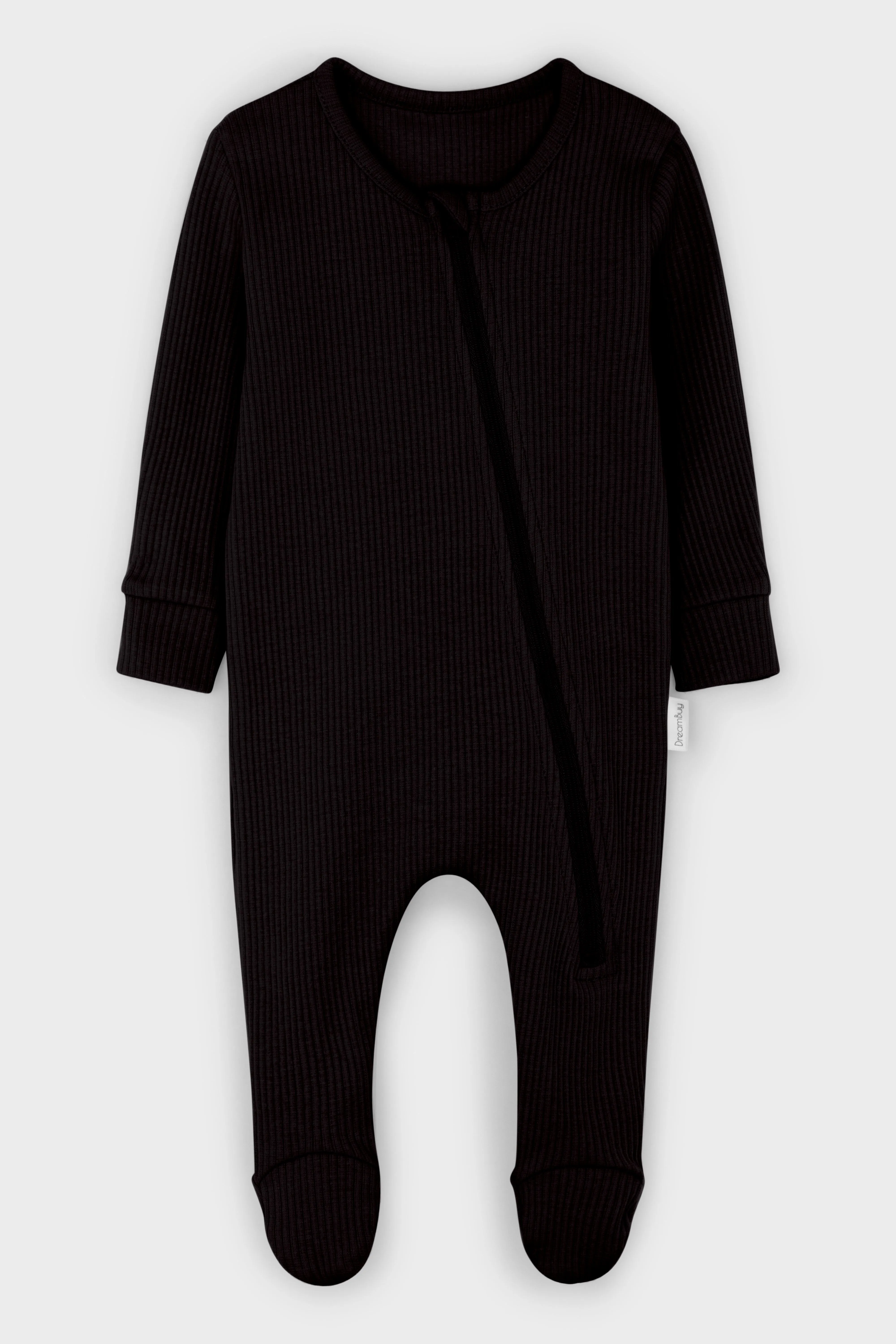 Black Zip Sleepsuit