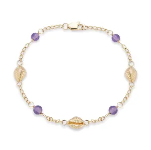 BLAKE BRACLET WITH AMETHYST