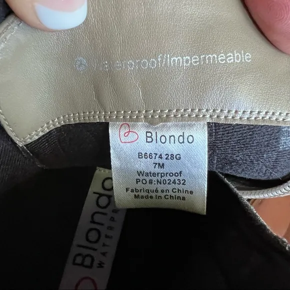 Blondo Helen Waterproof Hiker Style Boot