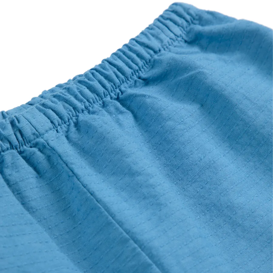 Blue Woven Shorts