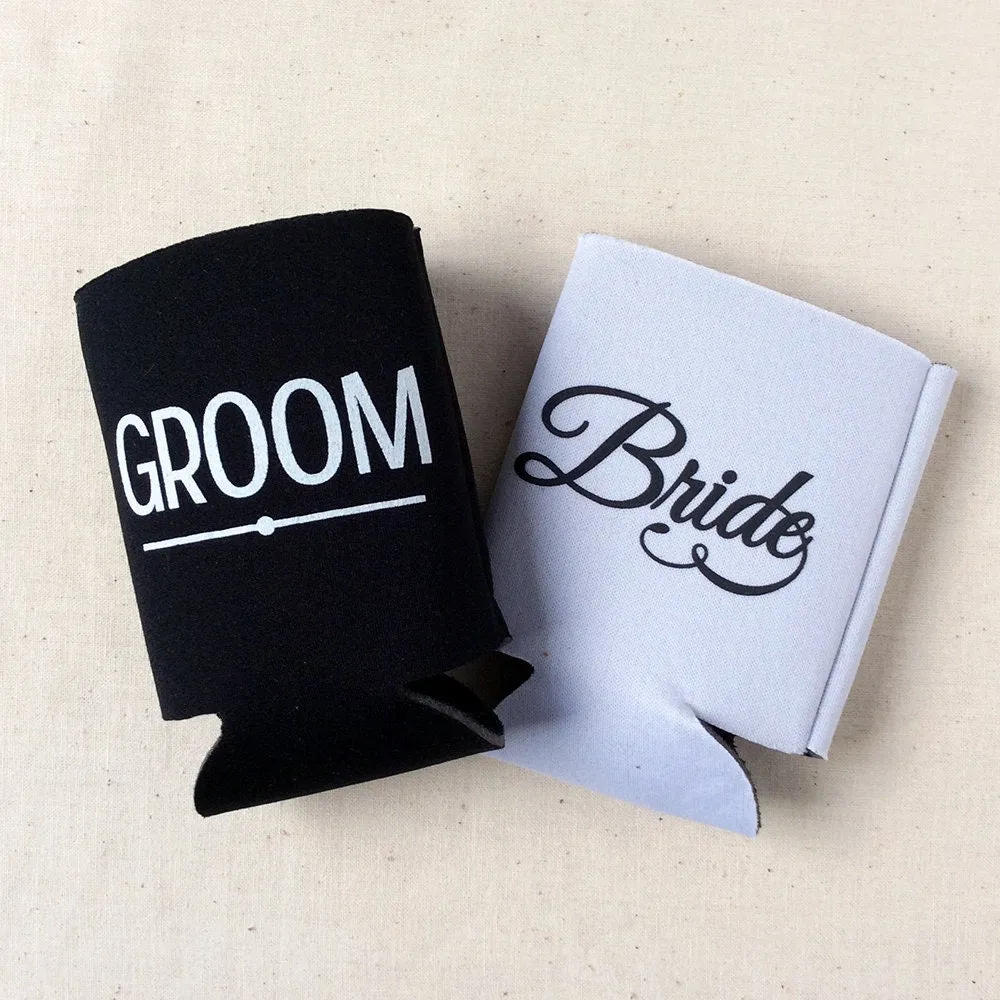 Bottom-Printed Wedding Can Cooler #150B