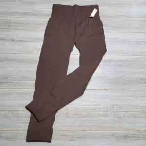 Brown Warm leggings