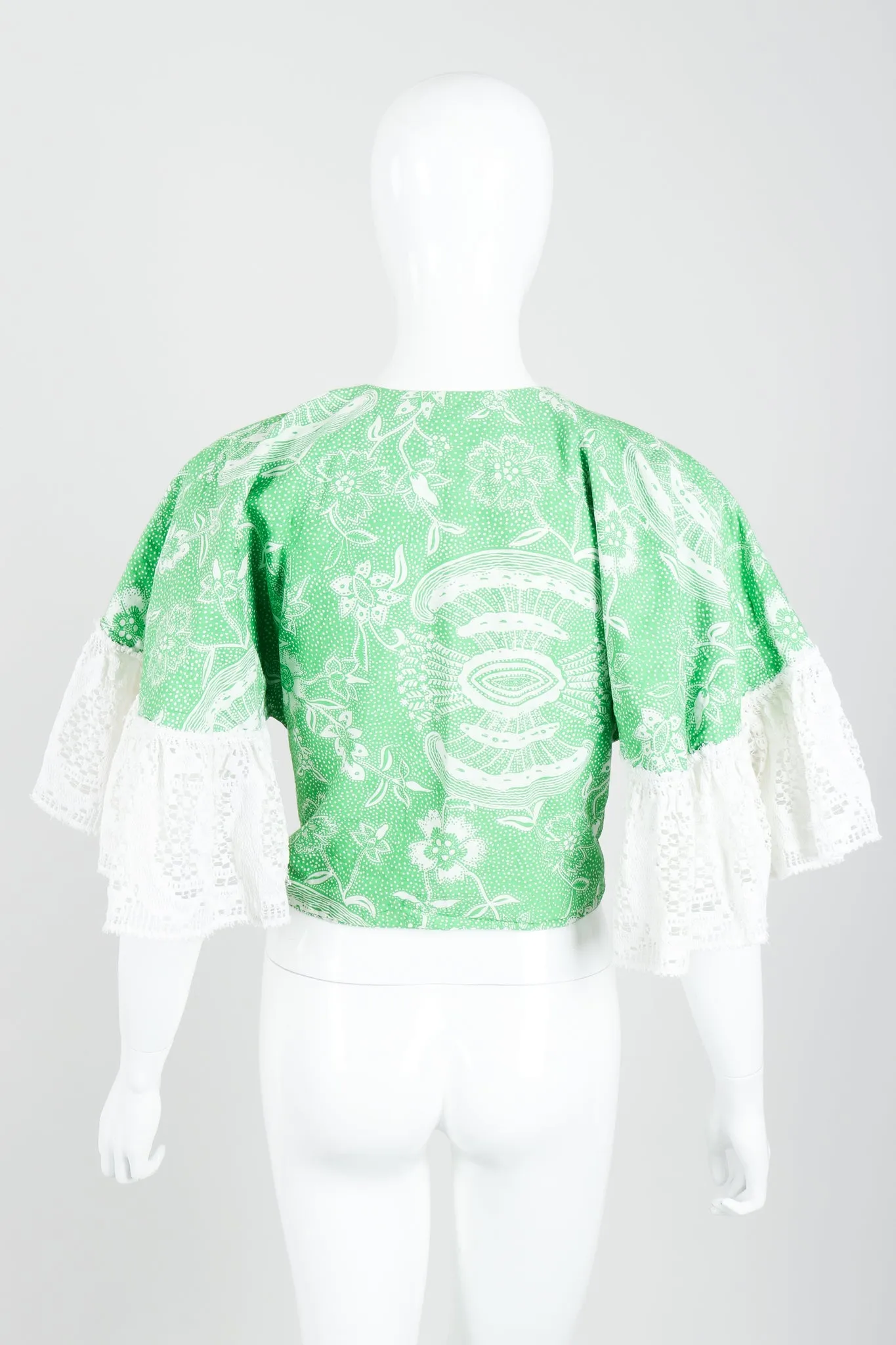 Butterfly Sleeve Top & Skirt Set