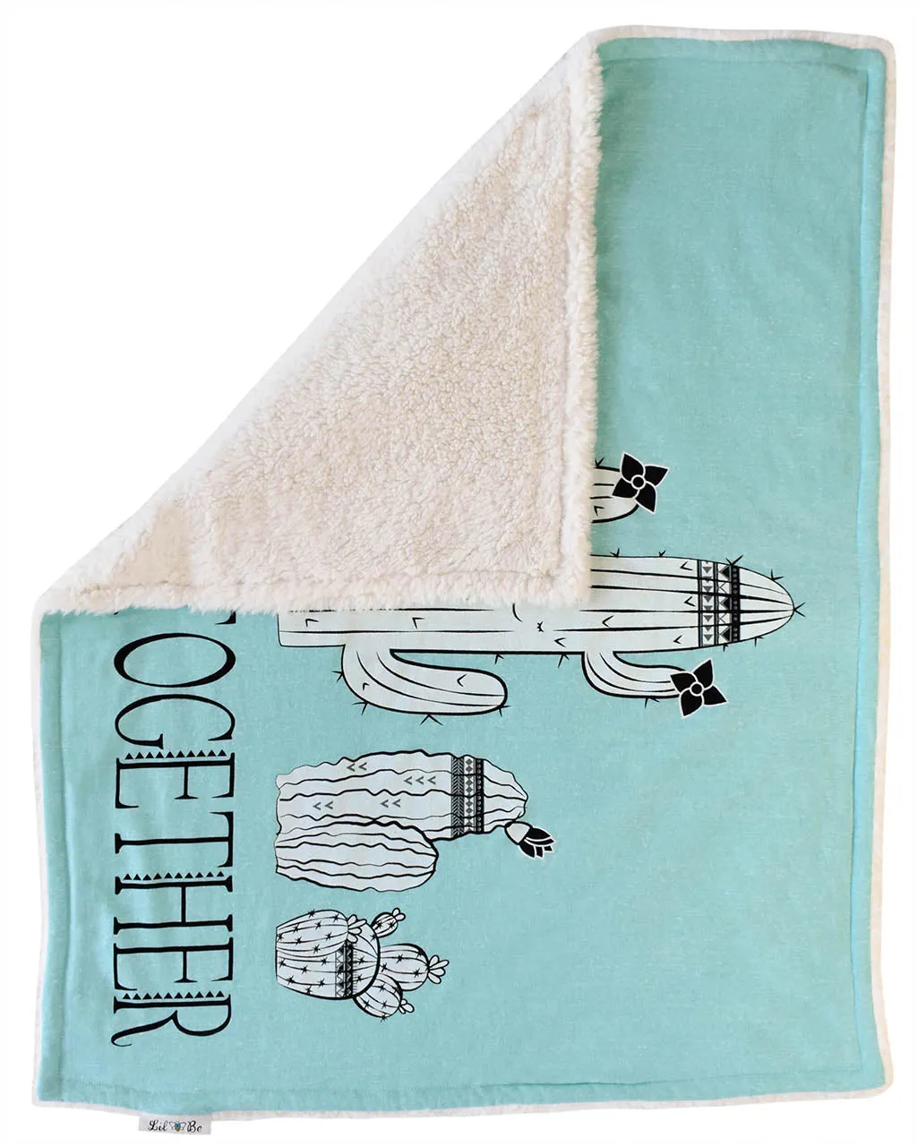 Cactus Cozy Baby Blanket