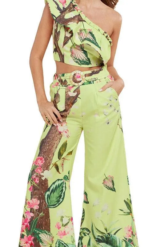 CHERRY BLOSSOM 2PC PANT SET