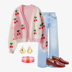 Cherry Paradise Cardigan