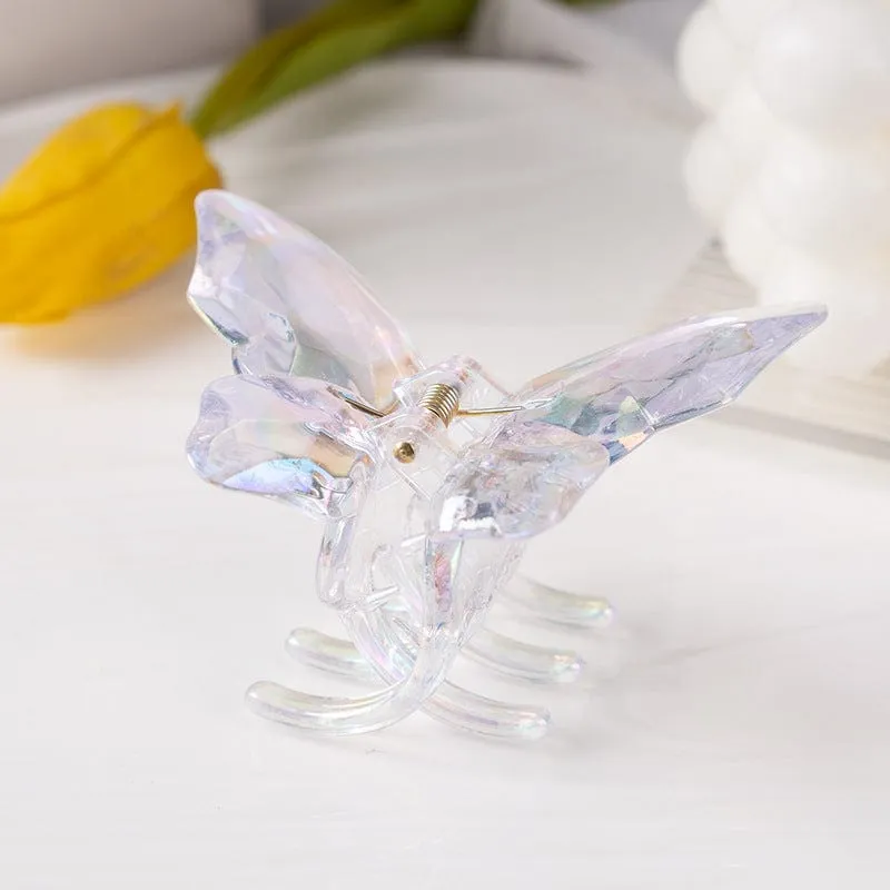 Chic Colorful Butterfly Chignon Claw Clip Hair Clip