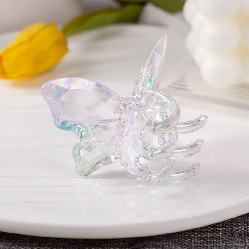 Chic Colorful Butterfly Chignon Claw Clip Hair Clip