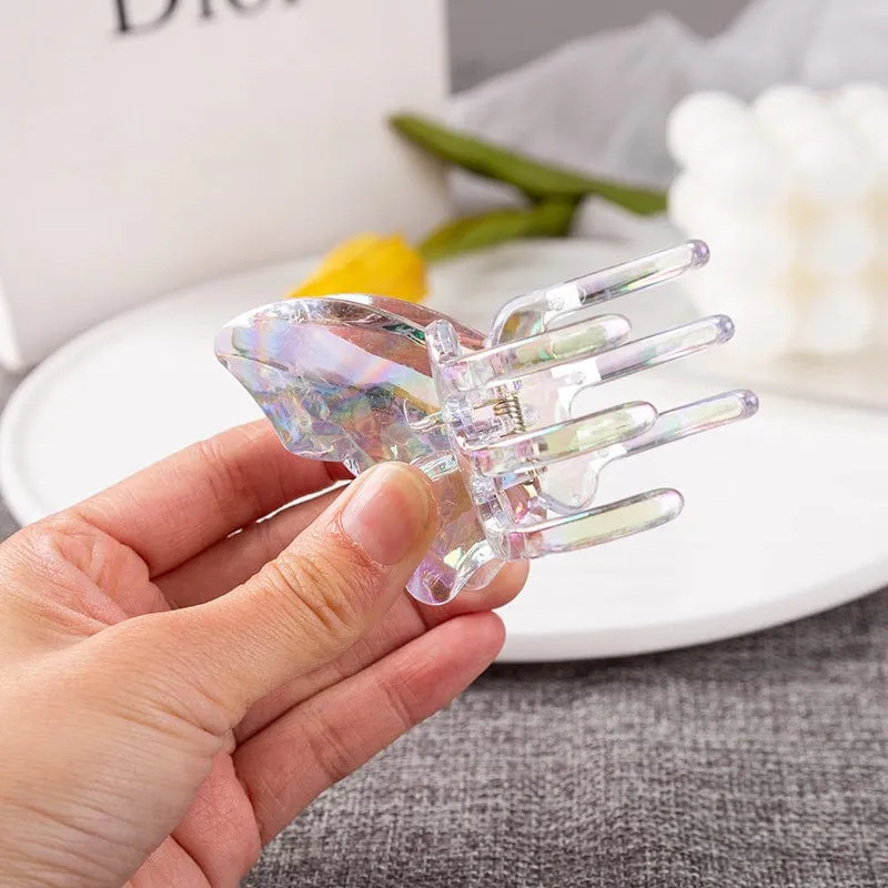 Chic Colorful Butterfly Chignon Claw Clip Hair Clip