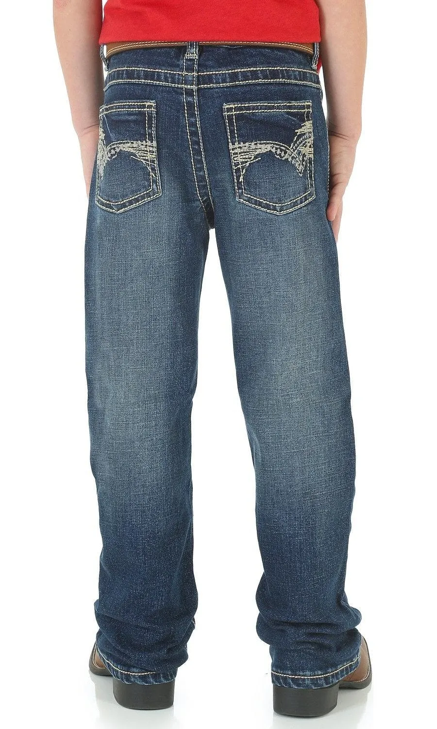 CL42JWXCA-5-Regular Wrangler Boys 20X 42 Vintage Boot