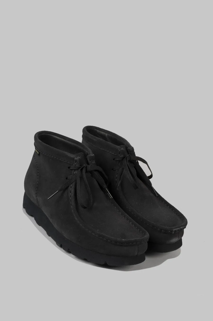 CLARKS X BEAMS GORE TEX WALLABEE NAVY