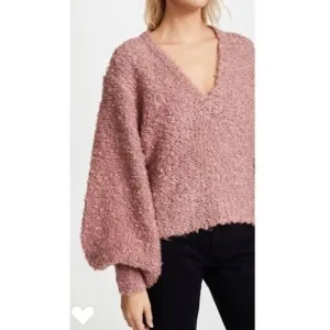 C/MEO Collective V-Neck Bell Sleeve Sweater