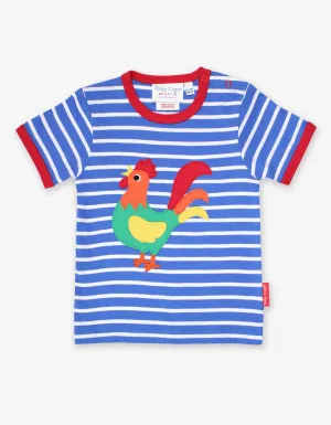 Cockerel Applique SS T-Shirt