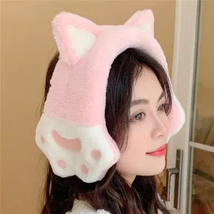 Cute cat warm earmuffs yc50202