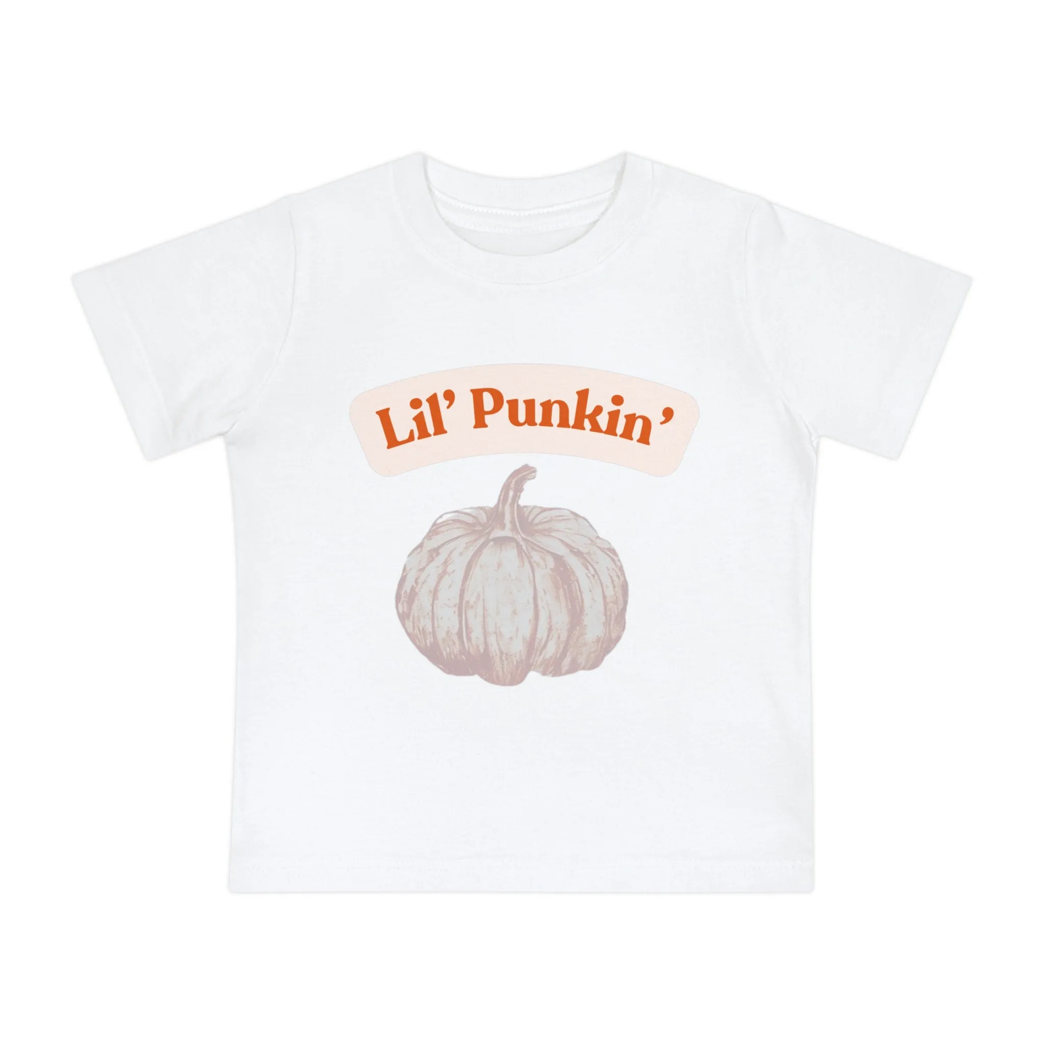 Cute Punkin' Fall Tee Shirt for Baby, Toddlers, Kids
