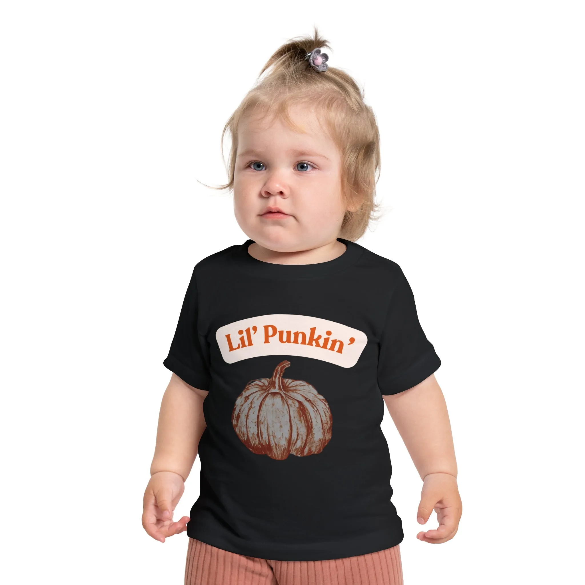 Cute Punkin' Fall Tee Shirt for Baby, Toddlers, Kids