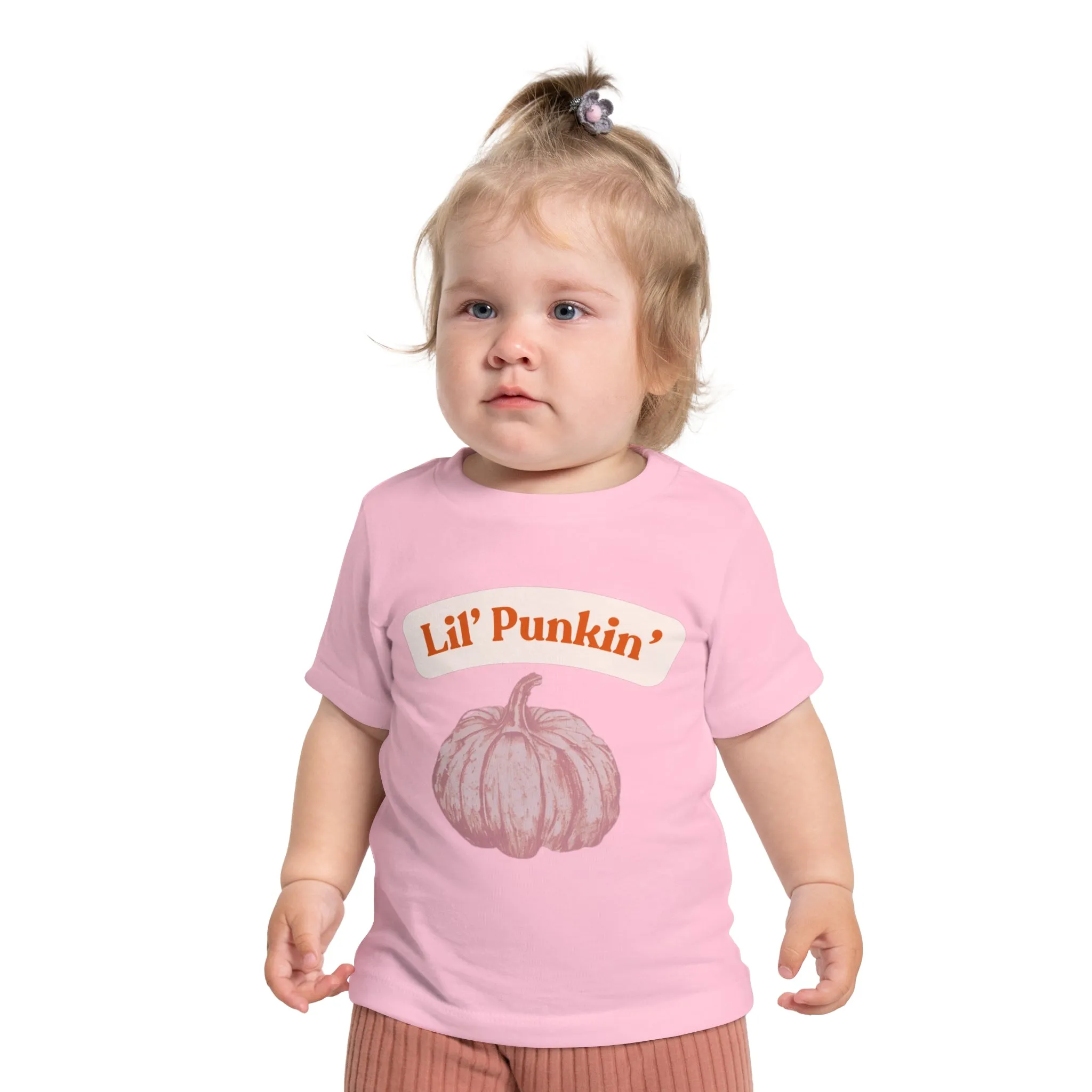 Cute Punkin' Fall Tee Shirt for Baby, Toddlers, Kids