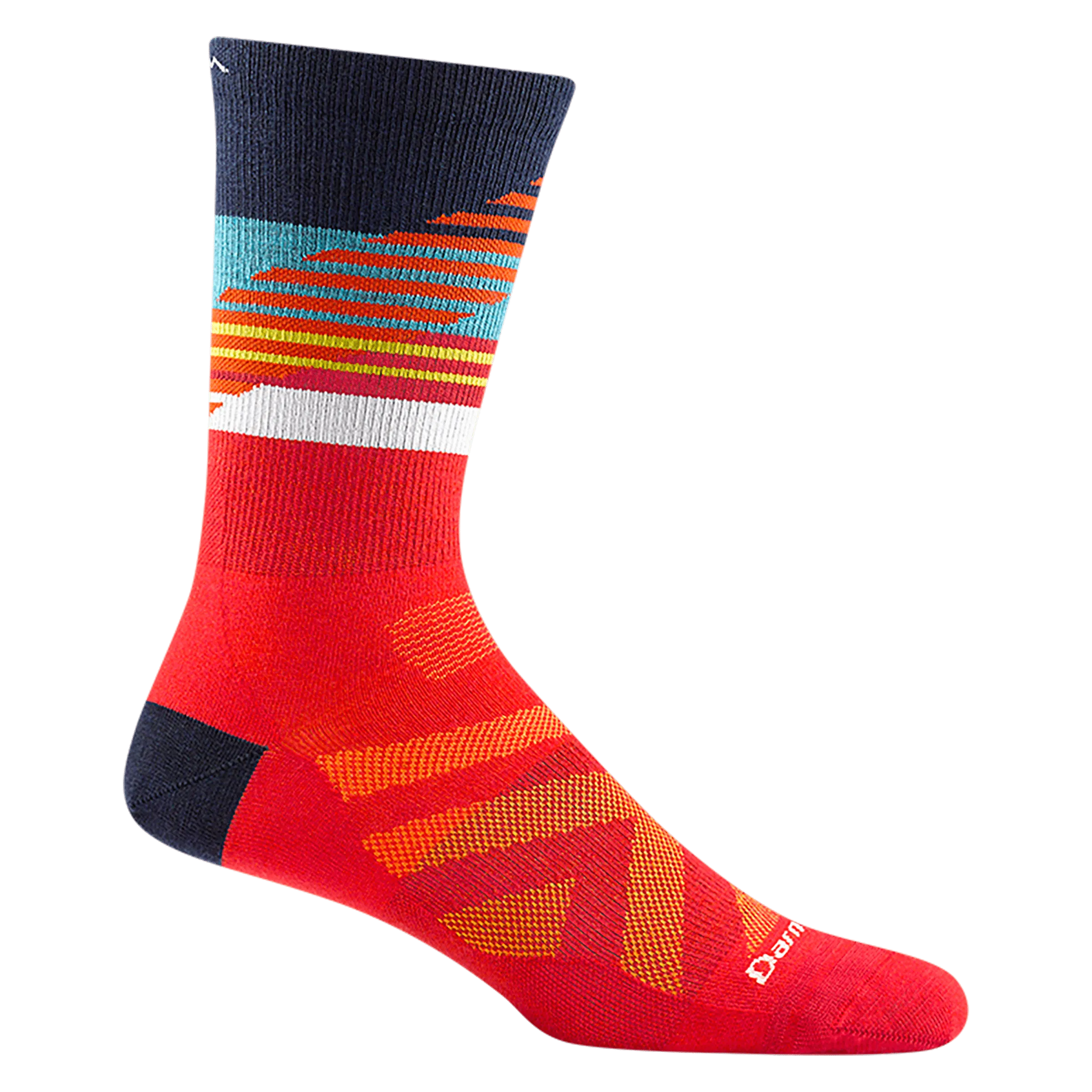 Darn Tough Mens Lillehammer Nordic Boot Lightweight Ski Socks