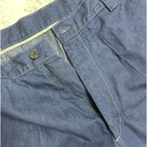 DENIM FAMILY LEVIS WOMENS SHORTS PLUS SIZE 36 DARK BLUE ORIGINALLY $248 MCM