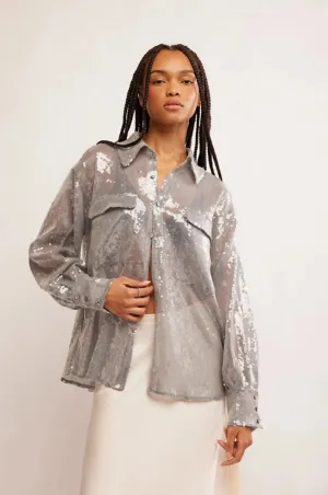 DISCO MARGARITA BUTTON UP - ROCKET