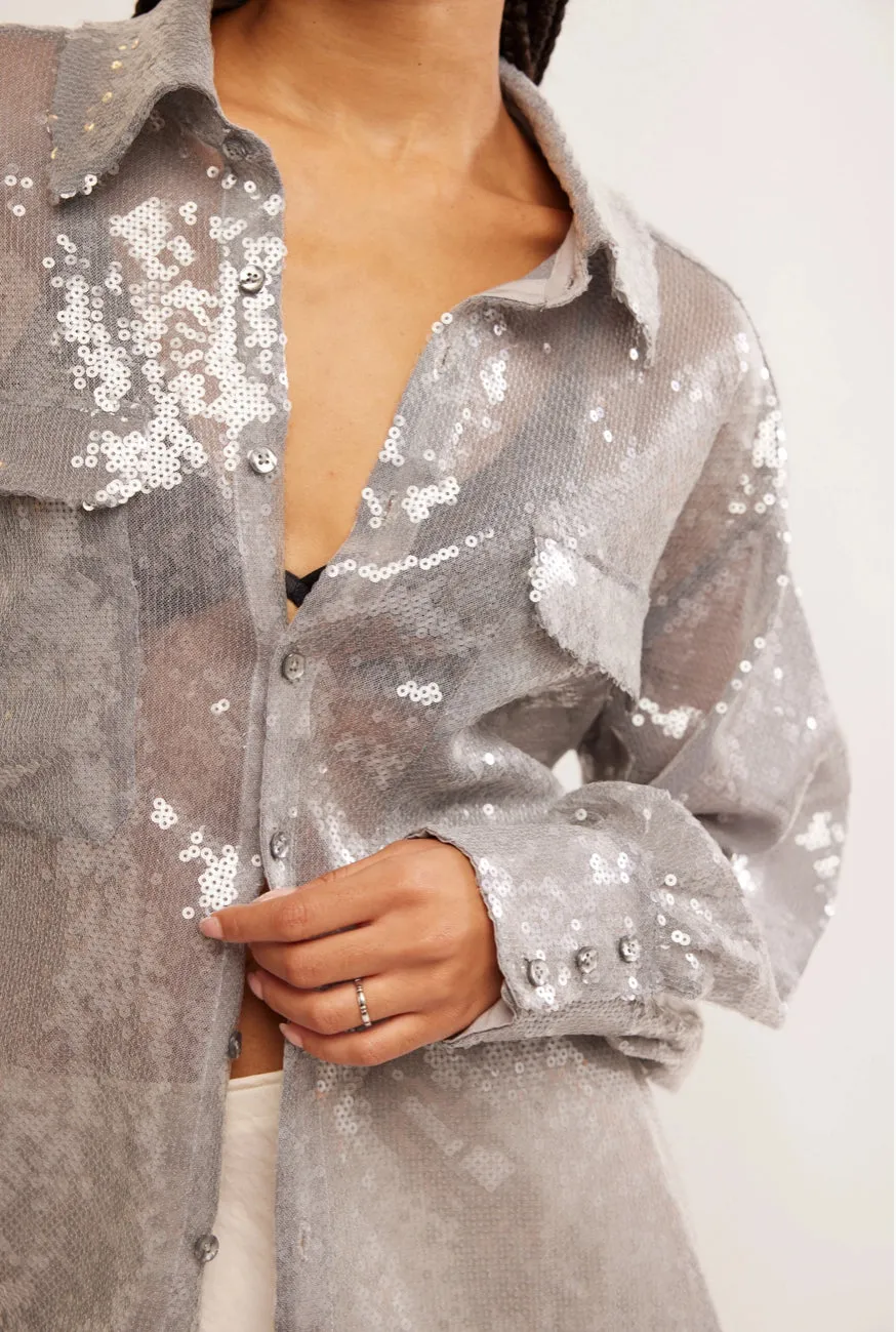 DISCO MARGARITA BUTTON UP - ROCKET