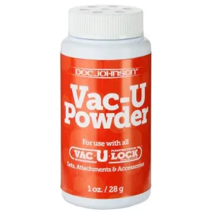 Doc Johnson Vac-u-powder Powder Lube 1oz