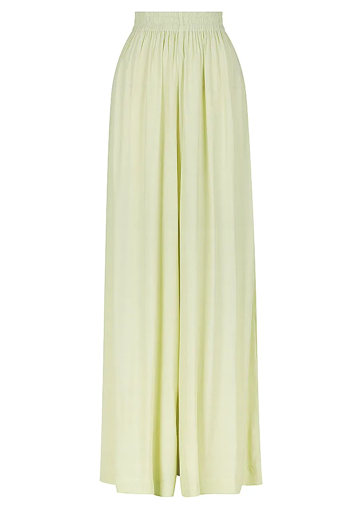 Elasticised Wide Leg Pant