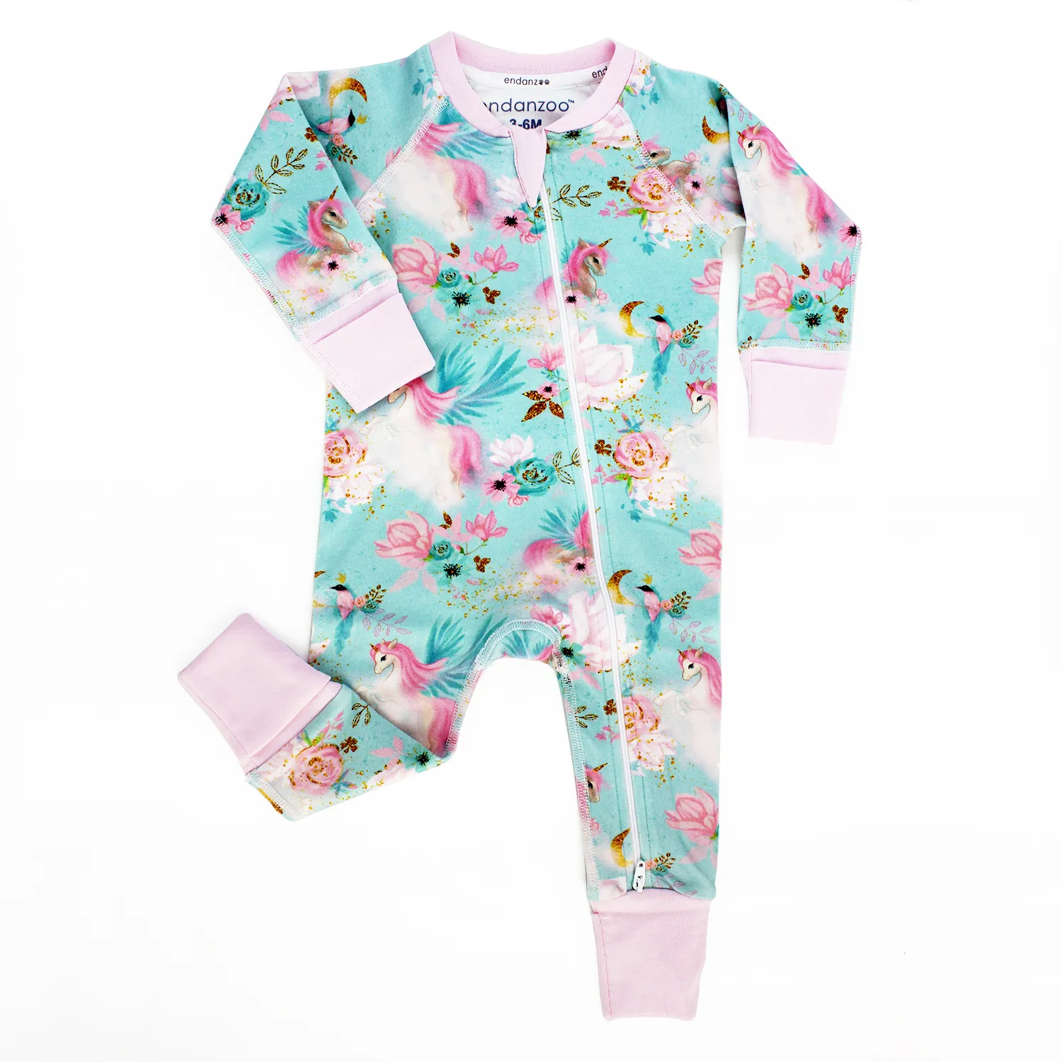 Endanzoo Organic Romper Set - My Unicorn