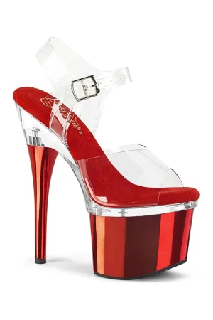 ESTEEM-708 Clear Vinyl Sandal