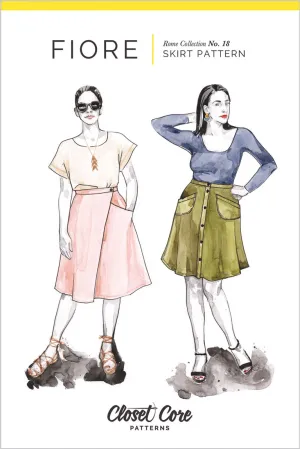 Fiore skirt pattern by Closet Core Patterns