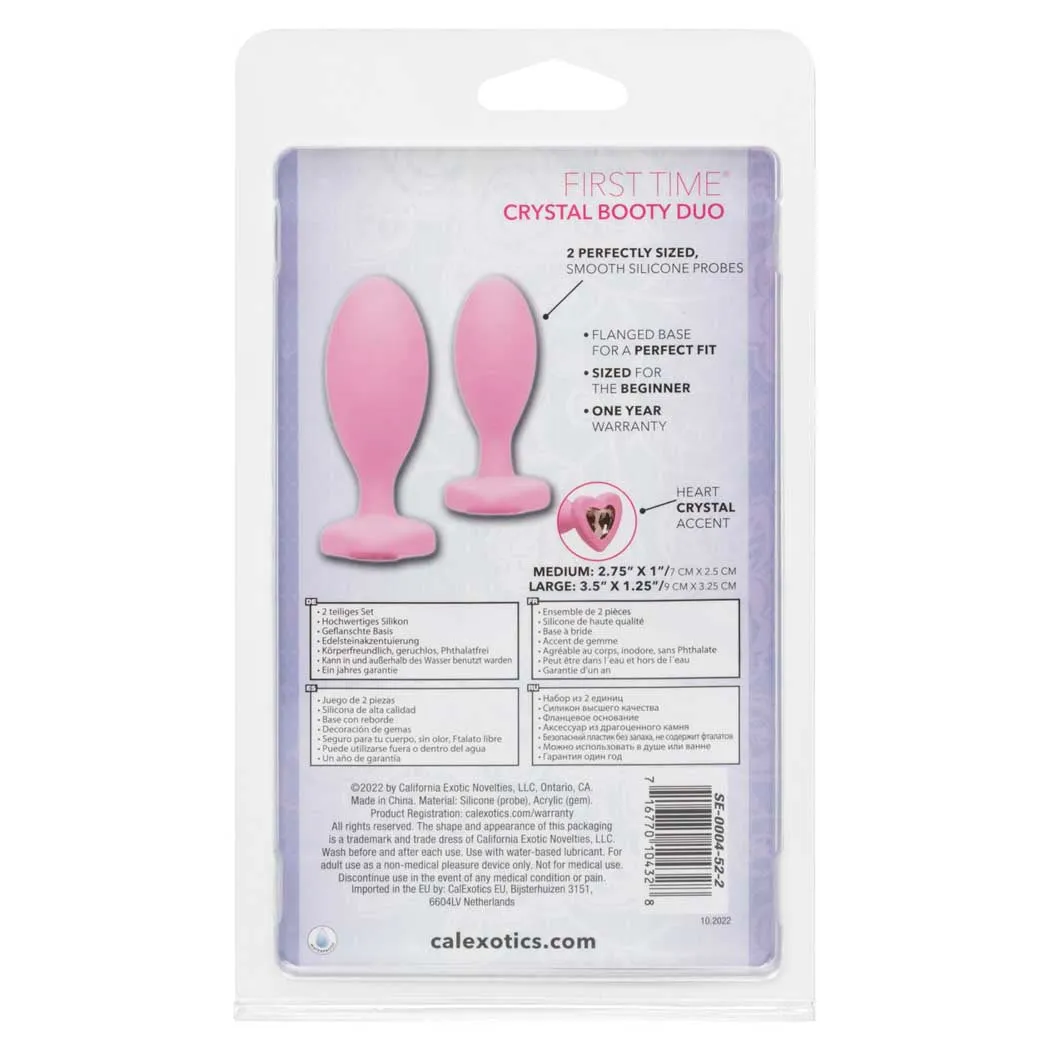 First Time® Crystal Booty Duo