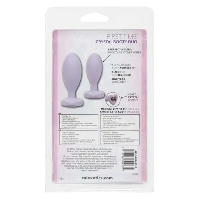 First Time® Crystal Booty Duo