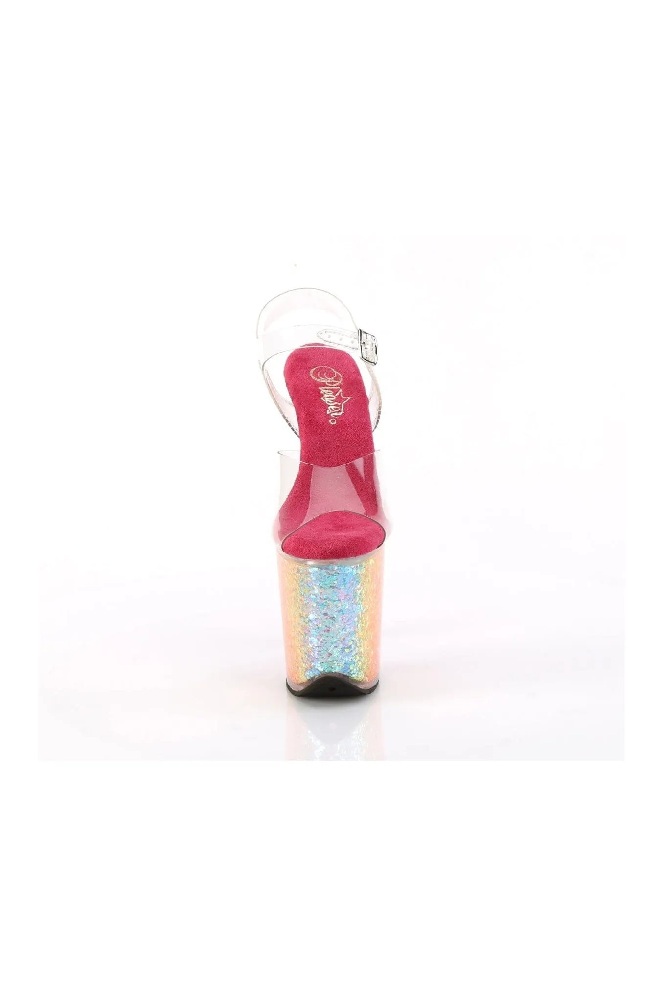 FLAMINGO-808RG-02 Clear Vinyl Sandal