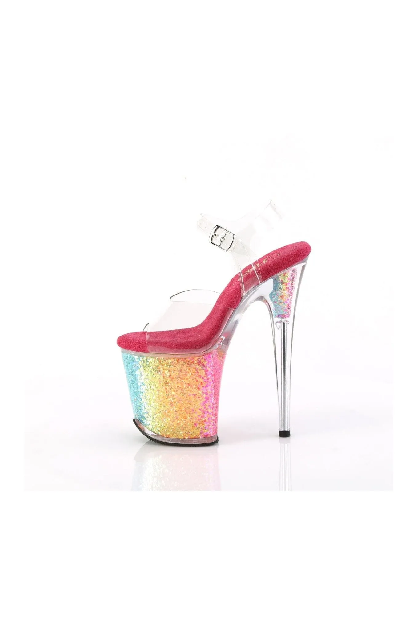FLAMINGO-808RG-02 Clear Vinyl Sandal
