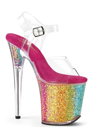 FLAMINGO-808RG-02 Clear Vinyl Sandal